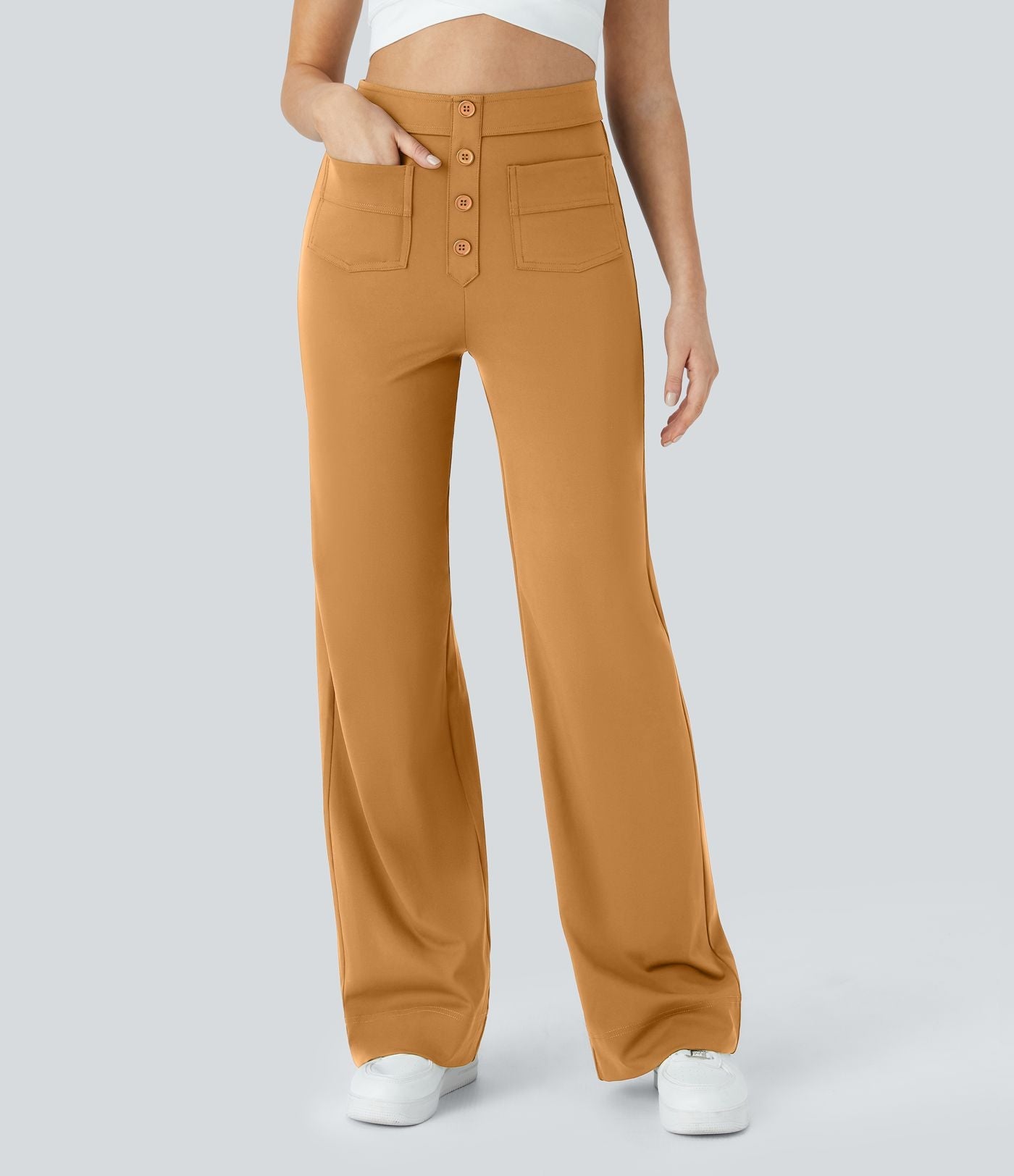 Erica | High-Waisted Stretch Trousers
