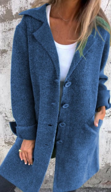 Stella - Buttoned Blazer Coat