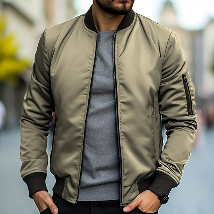 Michele | Casual Bomber Jacket
