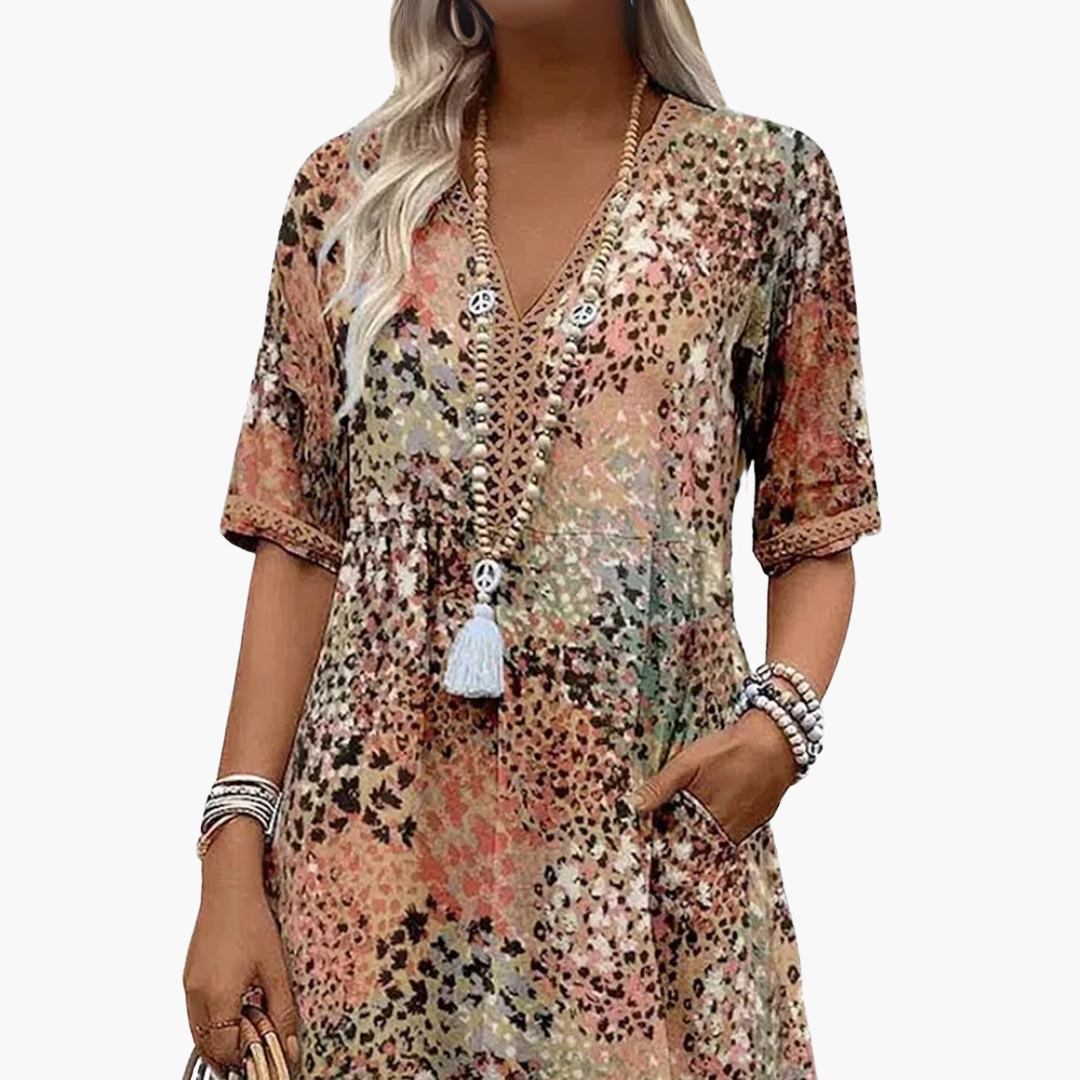 Martina | Comfortably Flowing Cut Dress