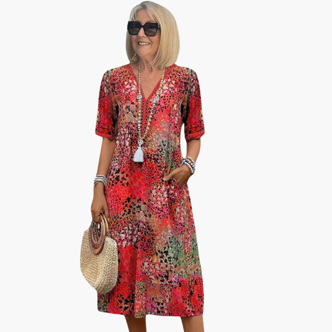 Martina | Comfortably Flowing Cut Dress