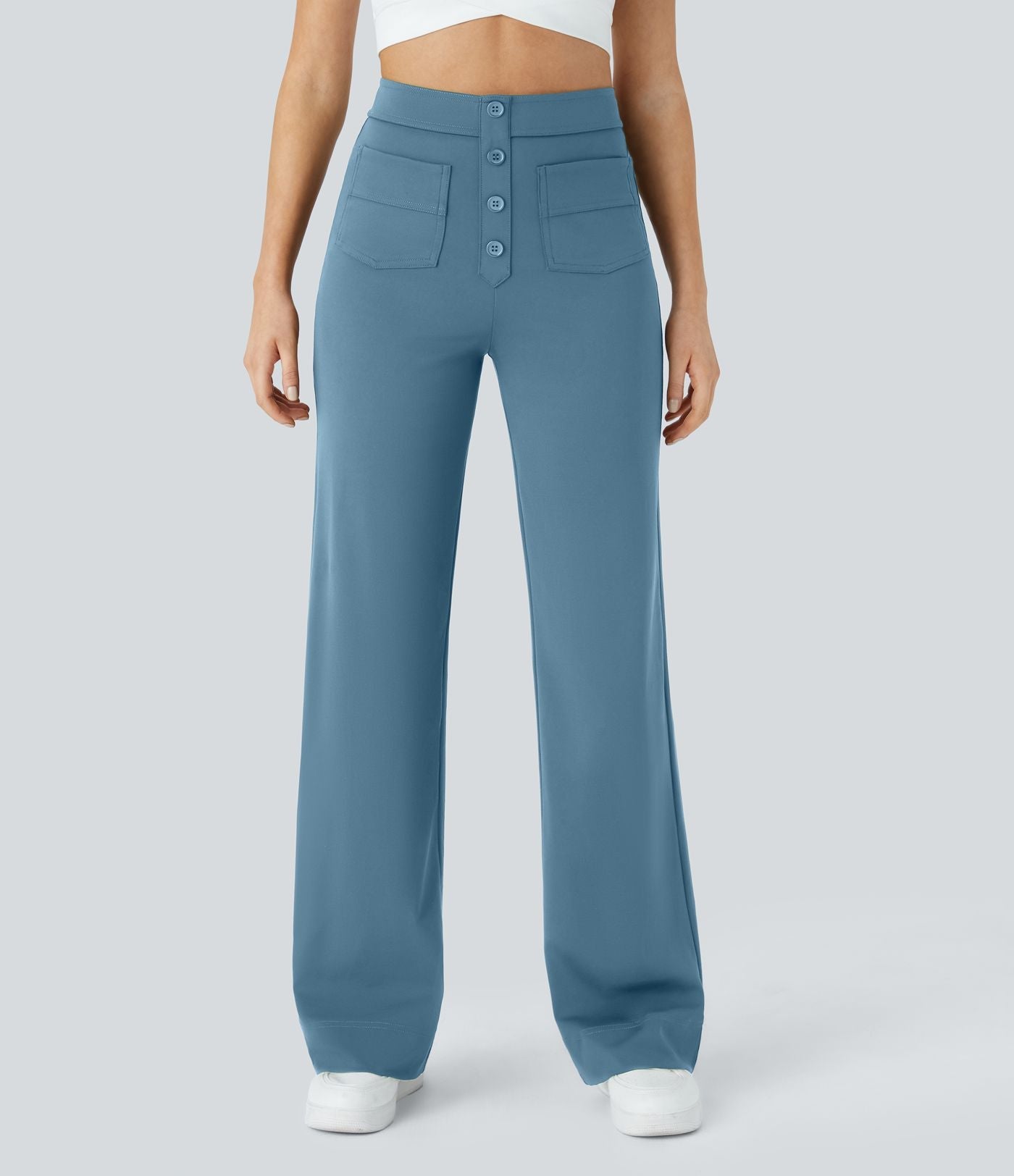 Erica | High-Waisted Stretch Trousers