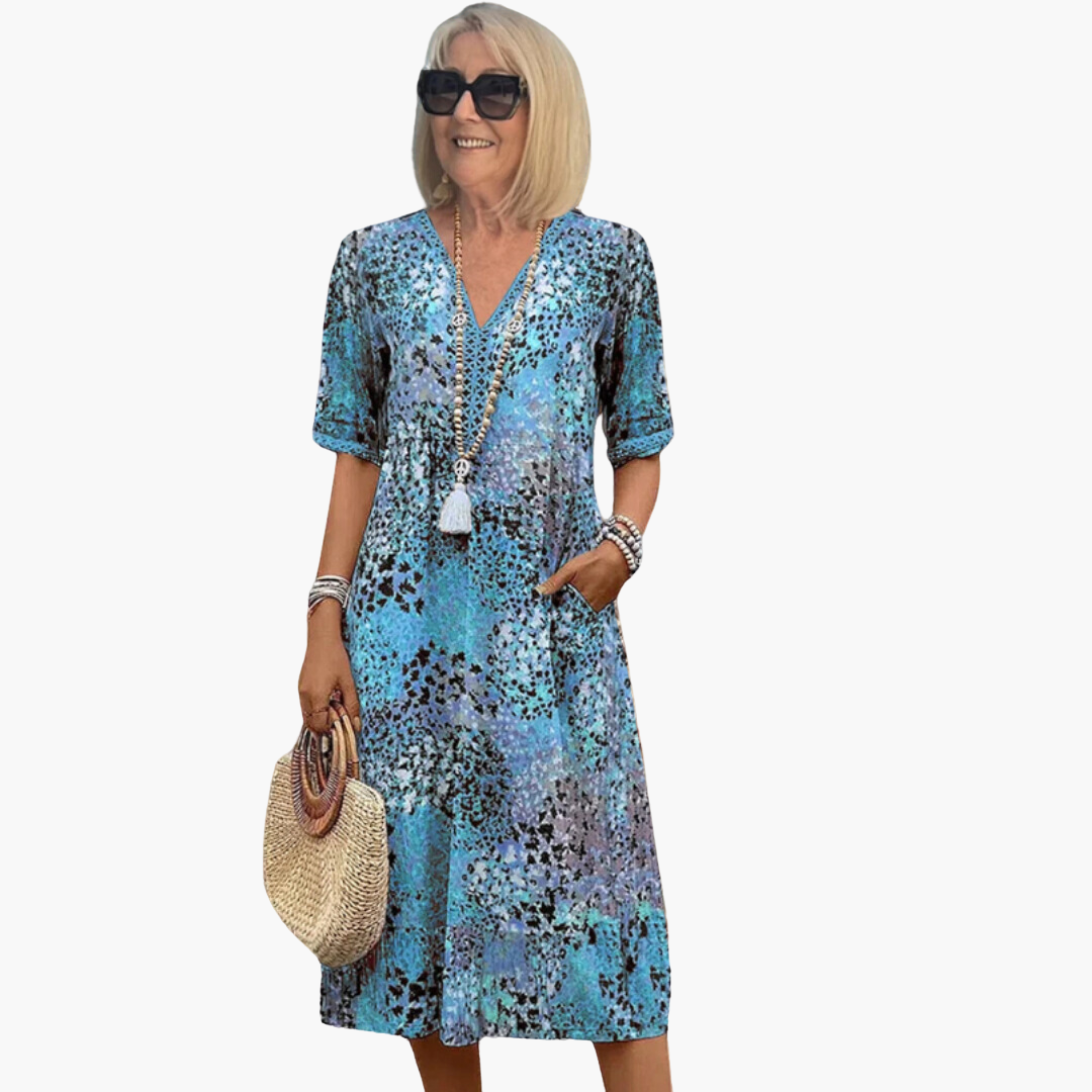 Martina | Comfortably Flowing Cut Dress