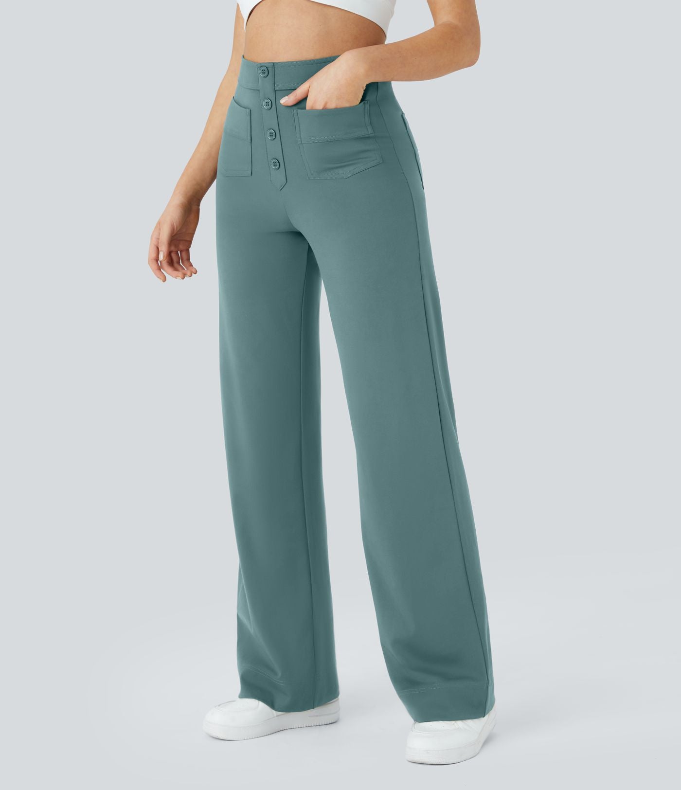 Erica | High-Waisted Stretch Trousers
