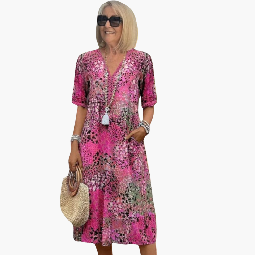 Martina | Comfortably Flowing Cut Dress