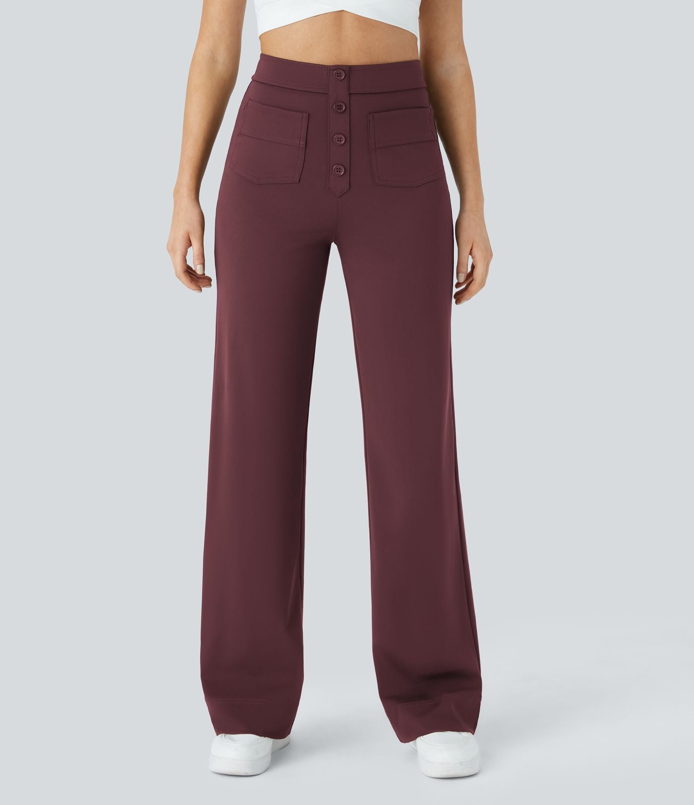 Erica | High-Waisted Stretch Trousers