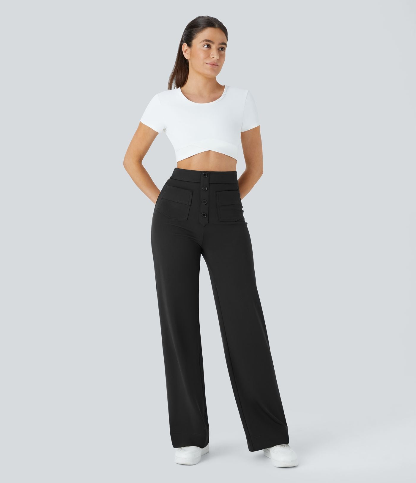 Erica | High-Waisted Stretch Trousers