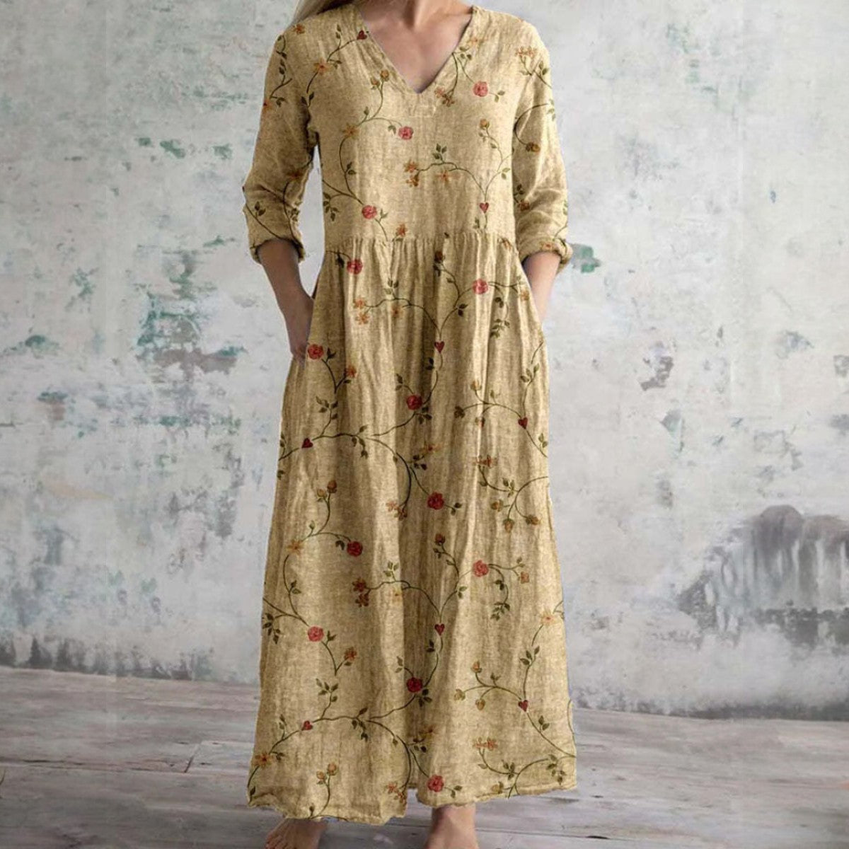 ELIANA | Elegant Floral Dress – Premium Quality