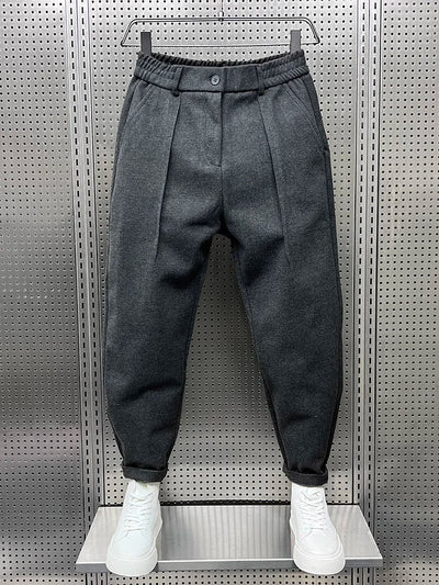 Kurt – Elegant Mélange Trousers