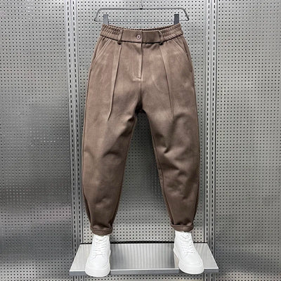 Kurt – Elegant Mélange Trousers