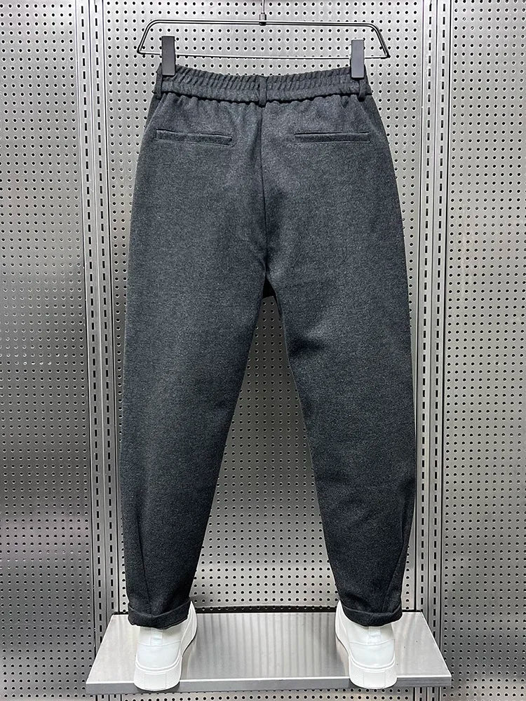 Kurt – Elegant Mélange Trousers
