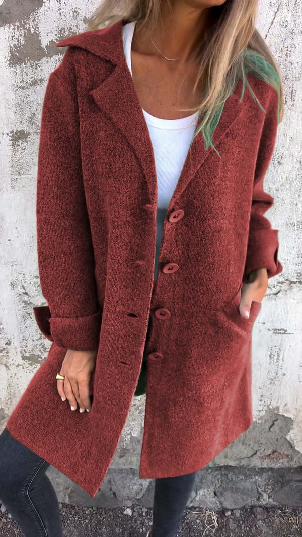 Stella - Buttoned Blazer Coat