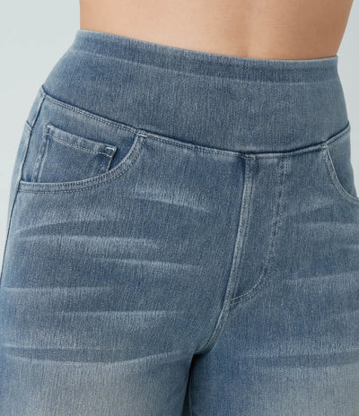 Eva | High-Waisted Elastic Trousers