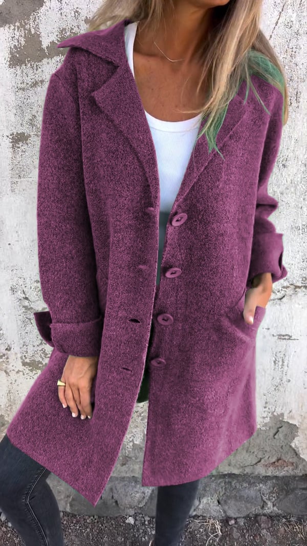 Stella - Buttoned Blazer Coat