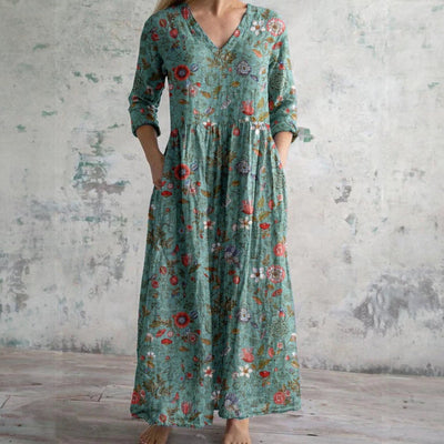 ELIANA | Elegant Floral Dress – Premium Quality