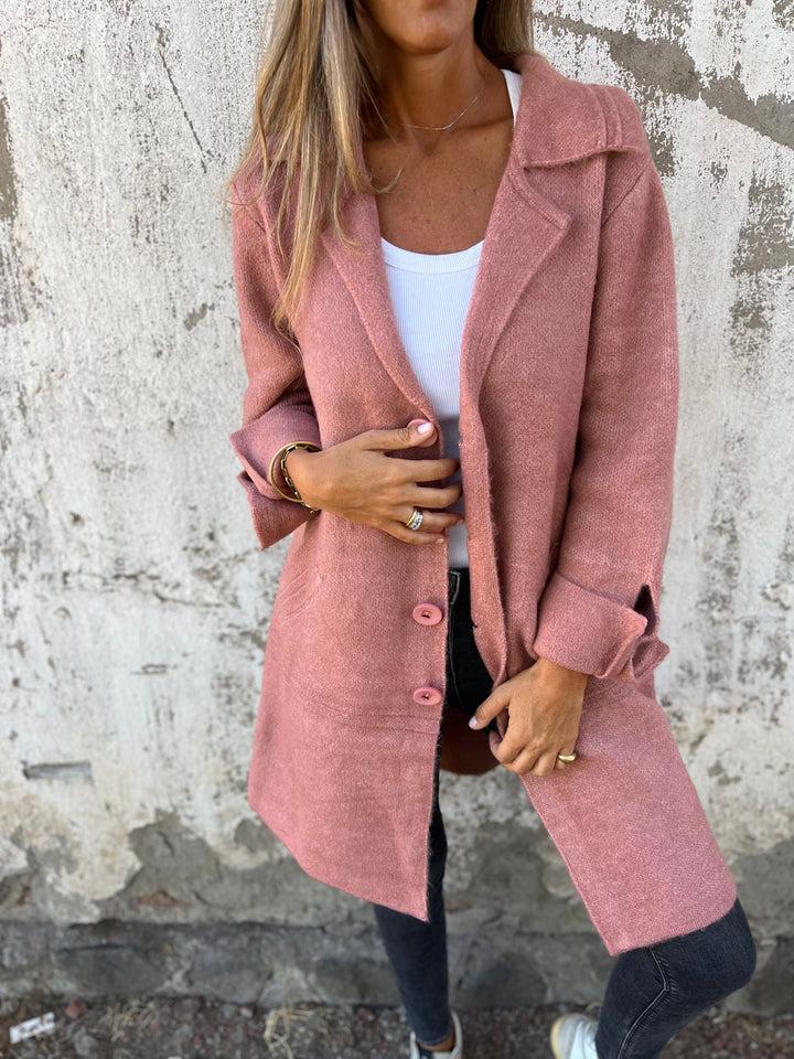 Stella - Buttoned Blazer Coat