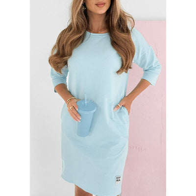 Elina – Sleeve Dress with Pockets