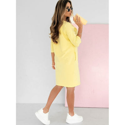 Elina – Sleeve Dress with Pockets